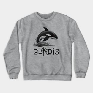 Gladis the orca Crewneck Sweatshirt